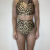 CUSTOMISABLE V Neck Mesh Panel Two Piece Costume - Image 3